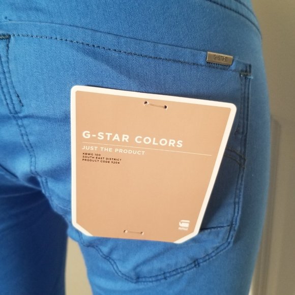 G-STAR RAW Arc 3D Super Skinny Colour Women Slim Fit (Deep Ink) - Picture 8 of 12